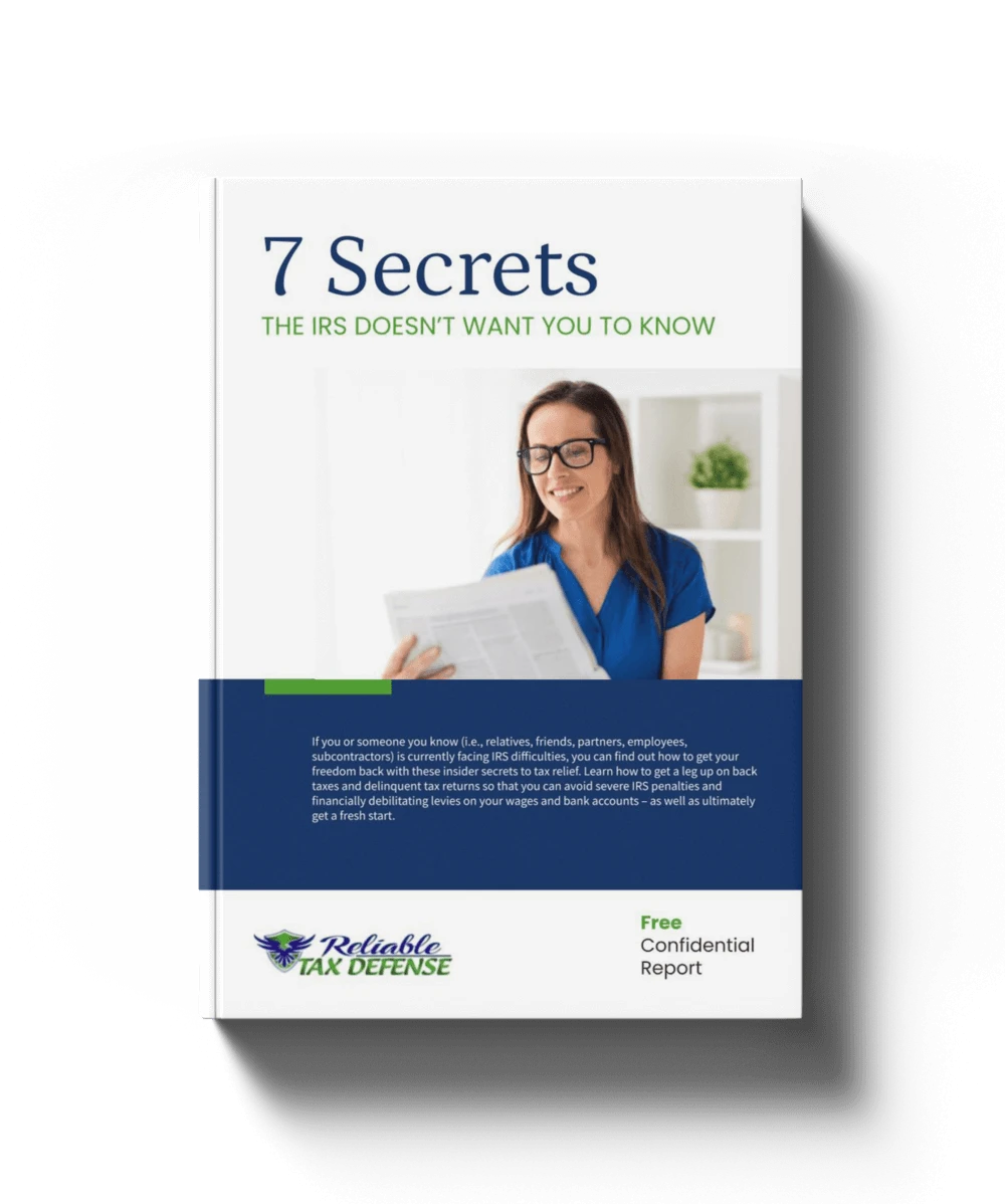 7 Secrets the IRS Doesn&rsquo;t Want You To Know Mock Book Cover